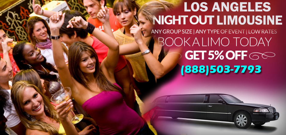 Los Angeles night out limo - call 888-503-7793 Los-Angeles-night-out-limo